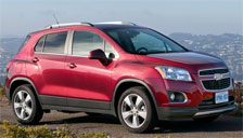 Chevrolet Trax Alloy Wheels and Tyre Packages.